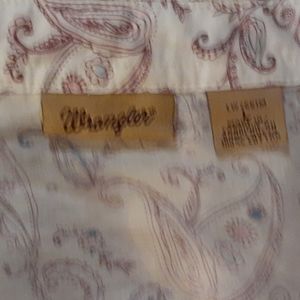 Wragler western shirt